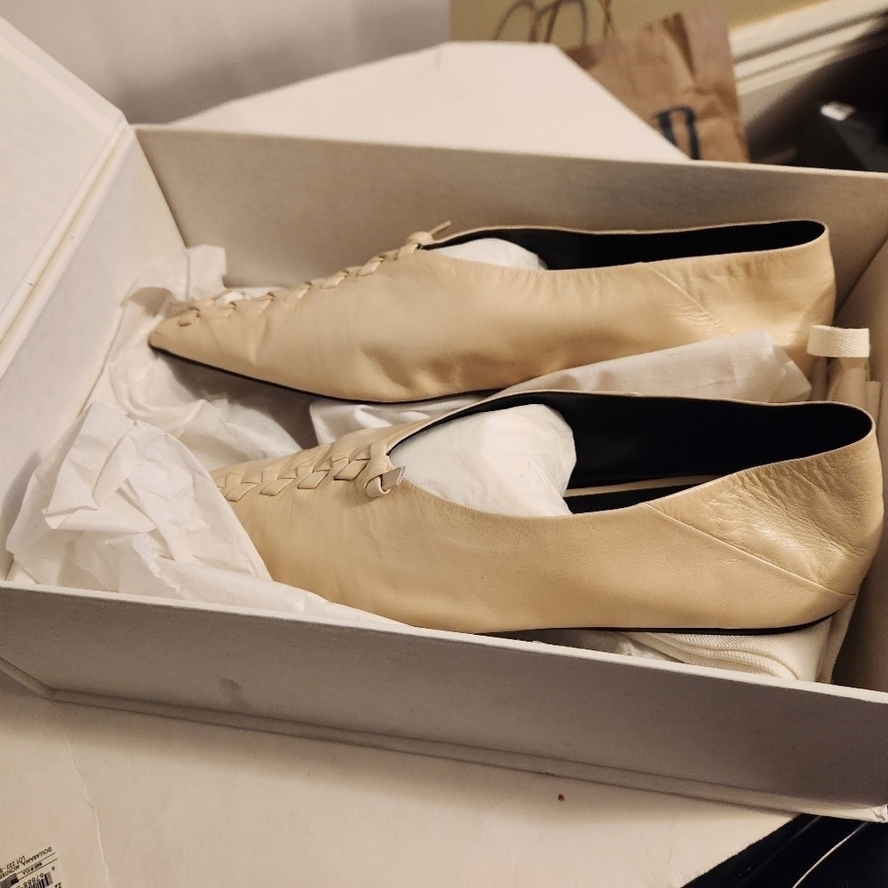 Jil Sander ballerina flats size 40 BNWB - Picture 5 of 10